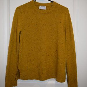 Old Navy Yellow Crew Neck Sweater